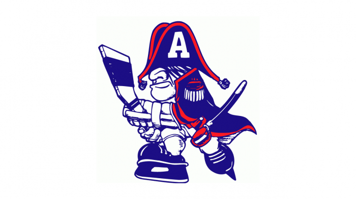Milwaukee Admirals Logo 1982