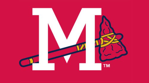 Mississippi Braves Logo baseball