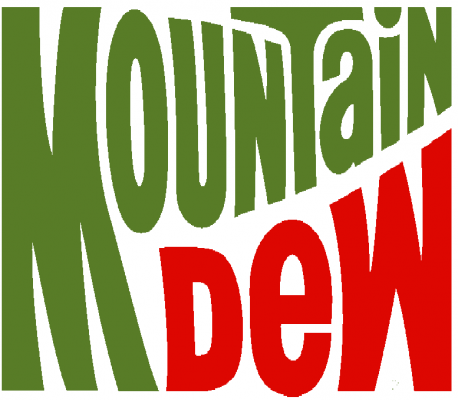 Mountain Dew Logo 1991