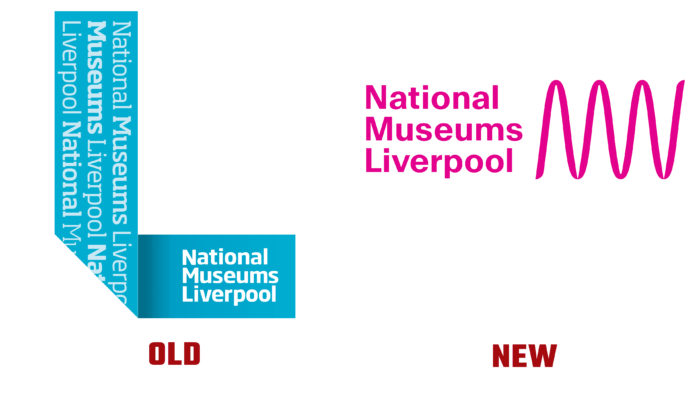 National Museums Liverpool Old and New Logo (history)