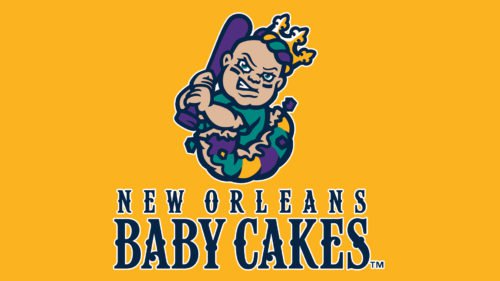 New Orleans Baby Cakes baseball logo