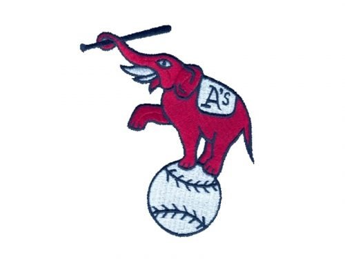 Oakland Athletics Logo 1955