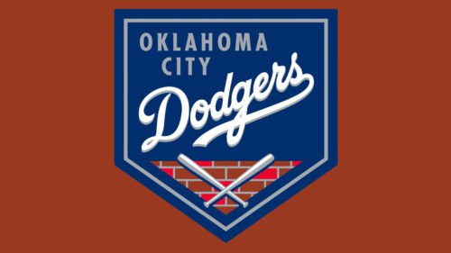 Oklahoma City Dodgers baseball logo