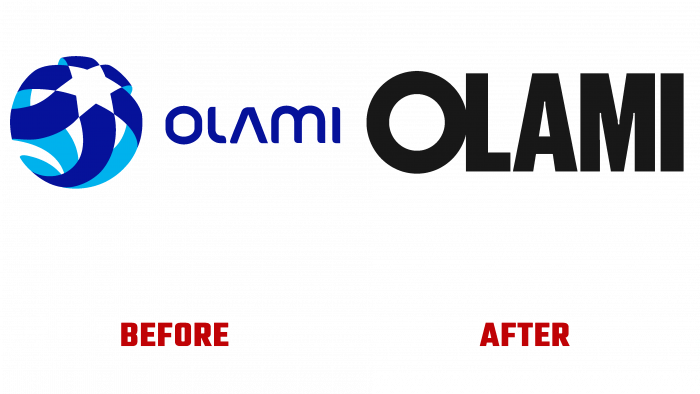 Olami Before and After Logo (history)
