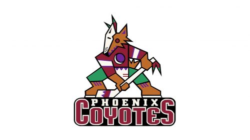 Phoenix Coyotes Logo 1996
