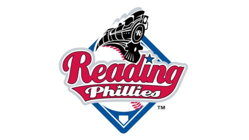Reading Fightin Phils Logo baseball