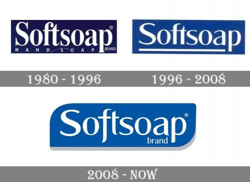 Softsoap Logo history