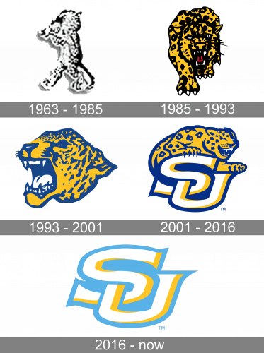 Southern Jaguars Logo history