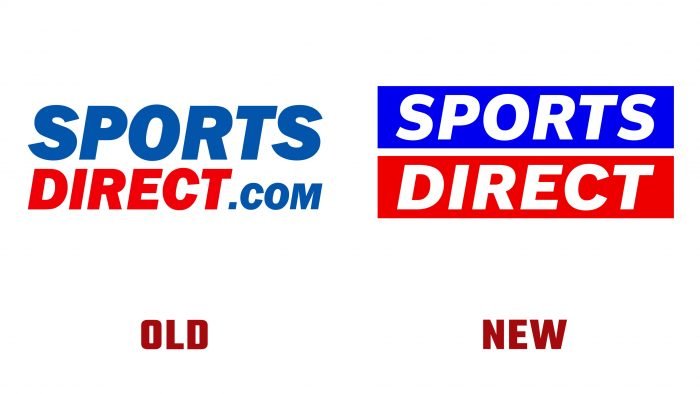 Sports Direct Old and New Logo