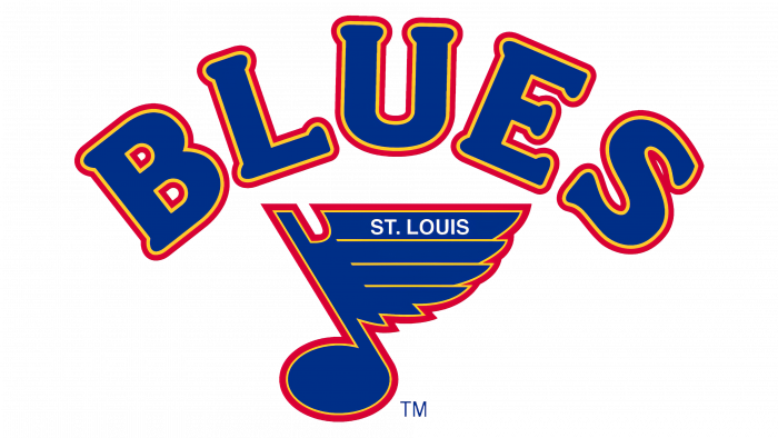 St Louis Blues Logo 1984