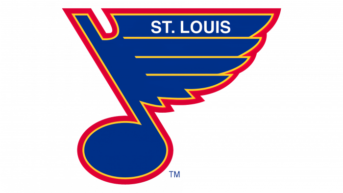 St Louis Blues Logo 1987