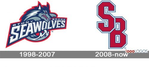 Stony Brook Seawolves Logo history