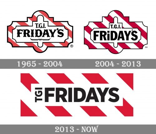 TGI Fridays Logo history