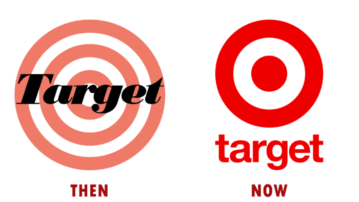 Target Logo (then and now)