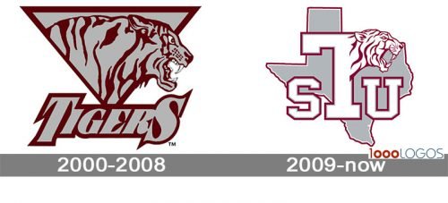 Texas Southern Tigers Logo history