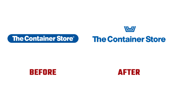 The Container Store Before and After Logo (History)
