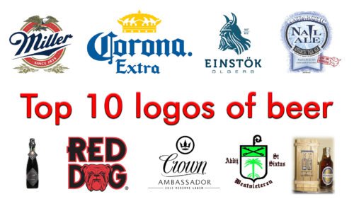 Top 10 logos of beer