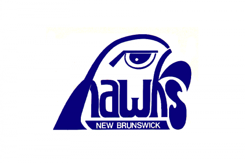 New Brunswick Hawks Logo 1978