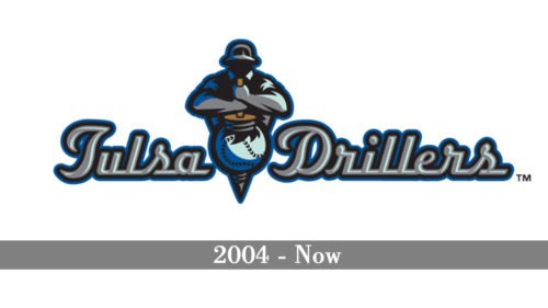 Tulsa Drillers Logo history