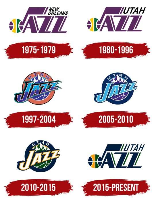 Utah Jazz Logo History