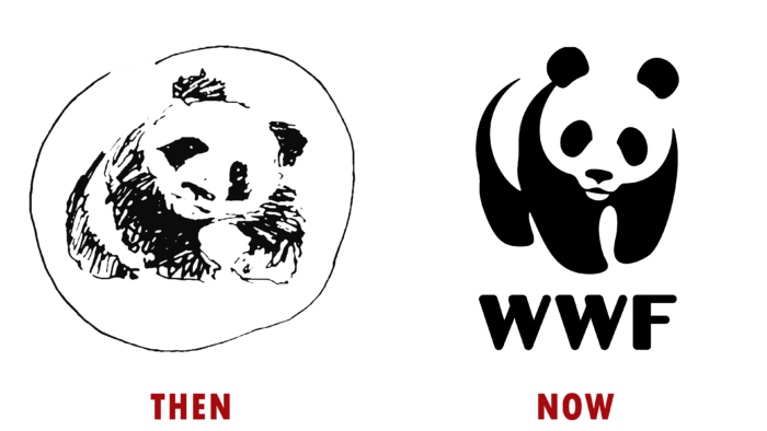 WWF Logo (then and now)