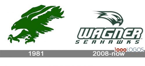 Wagner Seahawks Logo history