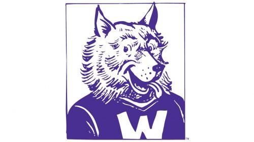 Washington Huskies Logo 1959