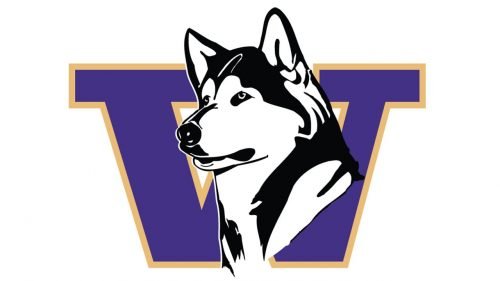 Washington Huskies Logo 1995