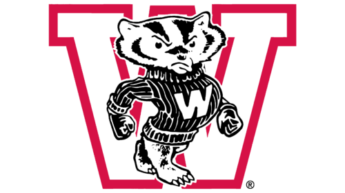 Wisconsin Badgers Logo 1948