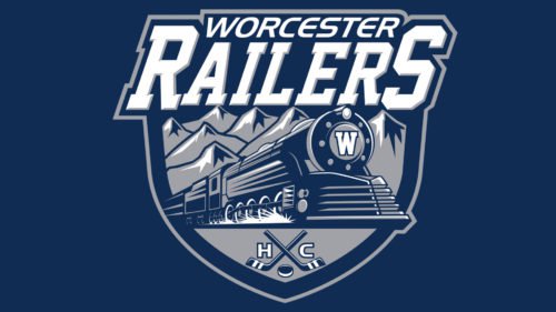 Worcester Railers HC hockey Logo