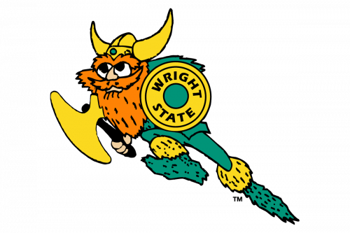 Wright State Raiders Logo 1986