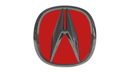 red acura emblem