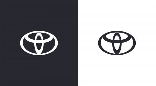 Toyota logo 2020 new 2d Emblem